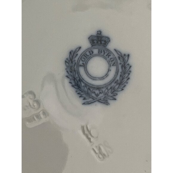 Antique Lord Byron Soup Bowls Hope & Carter Set of 6  1800’s - Picture 9 of 10